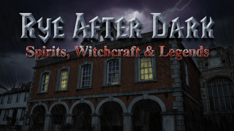 Rye Ghost tour with rye History on the town model